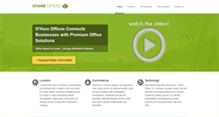 Desktop Screenshot of ohareoffices.com